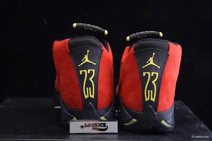 Challenge Retro 654459-670 Red Air Jordan 14 0705